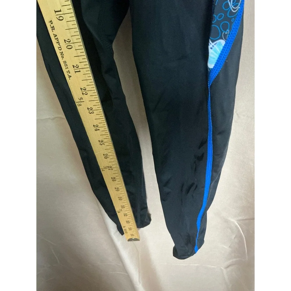 Unbranded‎ Rash Guard Suit Kids M Black New UPF 50+ Full Body Ocean Jellyfish